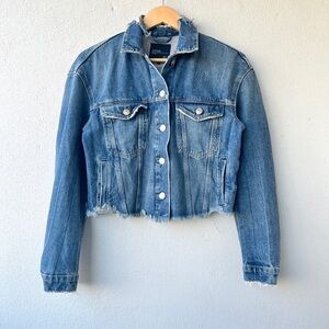 ZARA | Cropped Denim Jacket